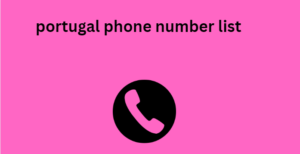 portugal phone number list