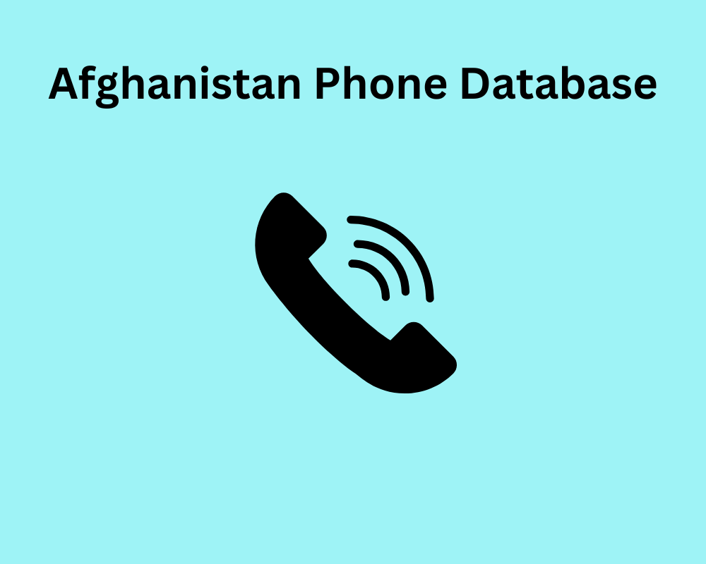 Afghanistan Phone Database