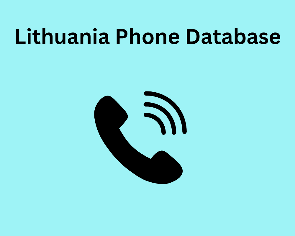 Lithuania Phone Database