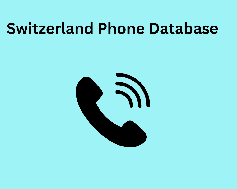 Switzerland Phone Database