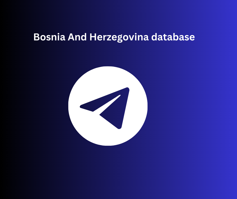 Bosnia And Herzegovina telegram database