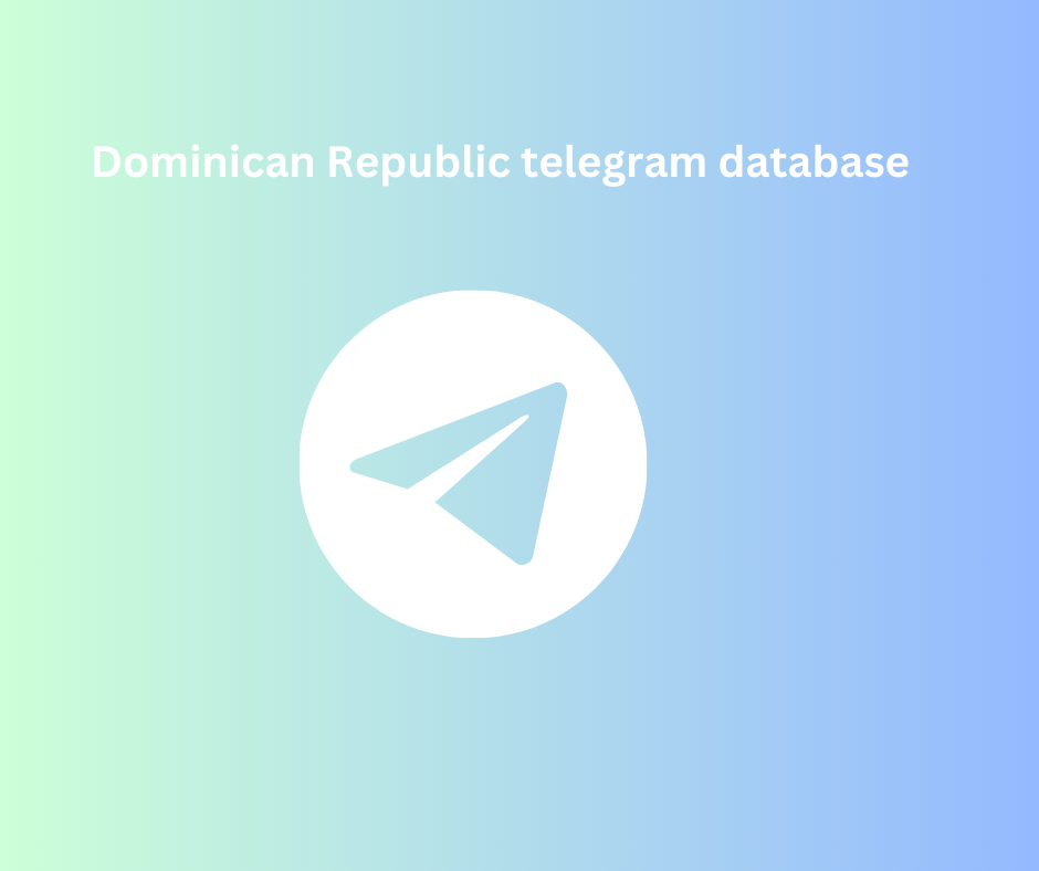 Dominican Republic telegram database