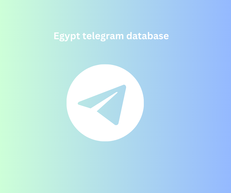 Egypt telegram database